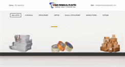 Desktop Screenshot of onerambalajplastik.com